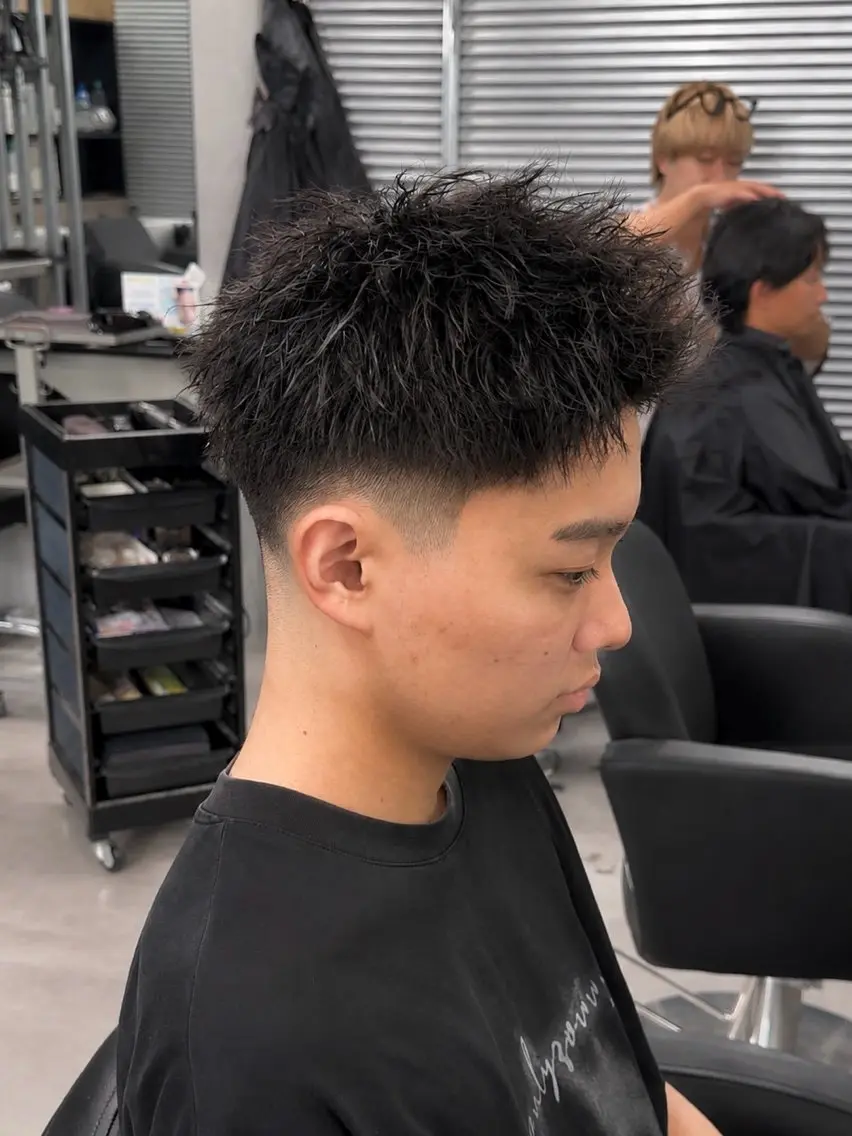 ショート メンズ フェードカット メンズの悩み解決専門 柏パーマ職人/曽我尾のヘアスタイル