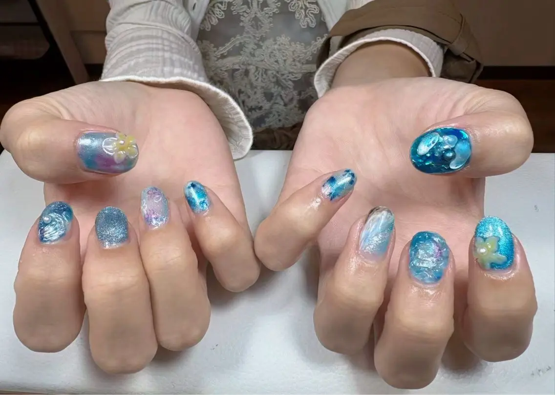 ネイル ハンドネイル WO MIAO💎のネイルデザイン