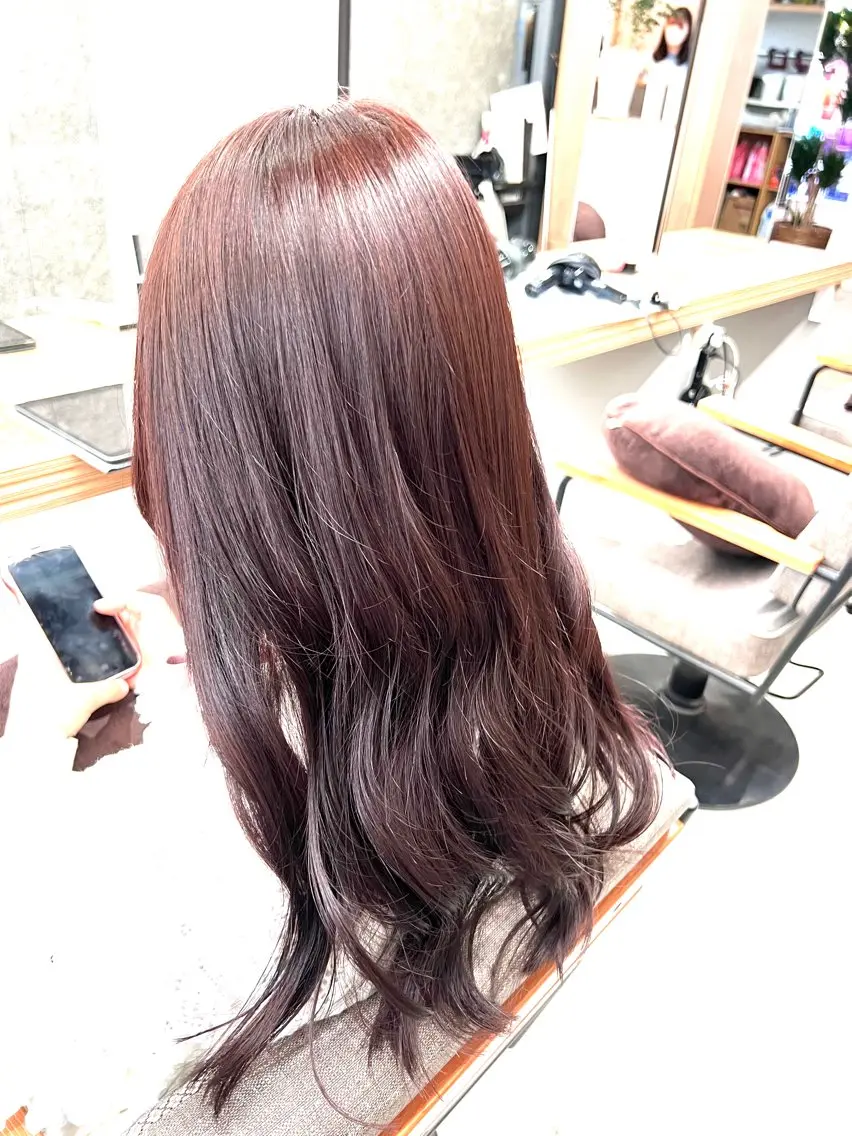 カラー 髪質改善JILL 桑原のヘアスタイル