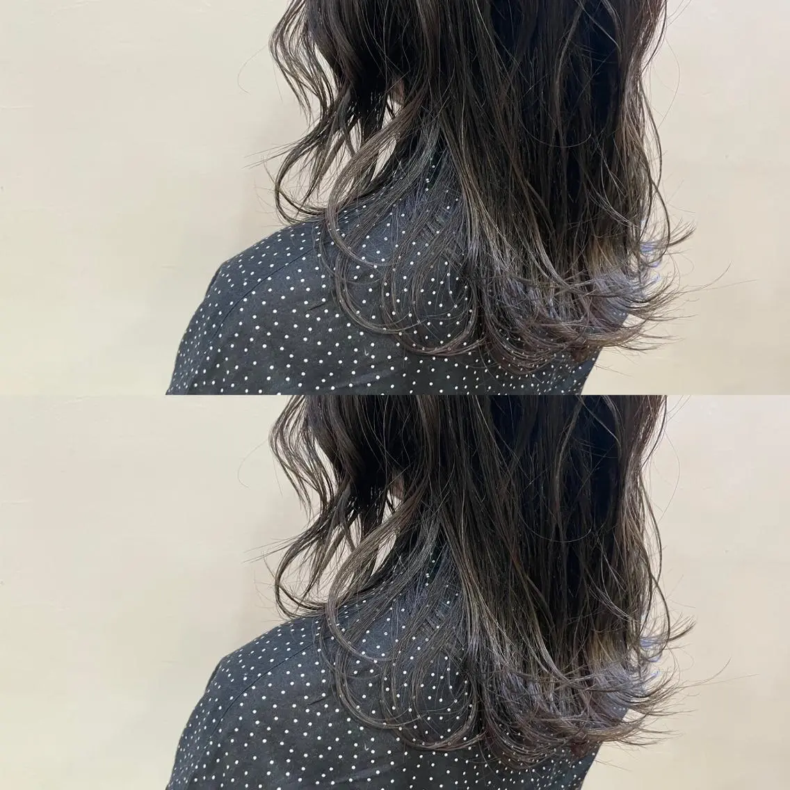 セミロング カラー AKI 🐉のヘアスタイル