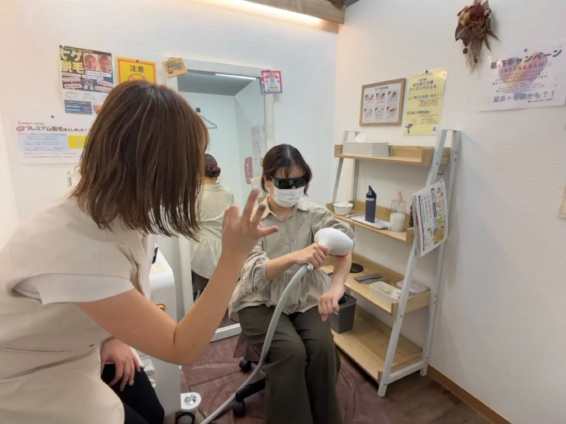 セルフ脱毛/美尻イス キングスサロン熊本のエステ・リラクイメージ