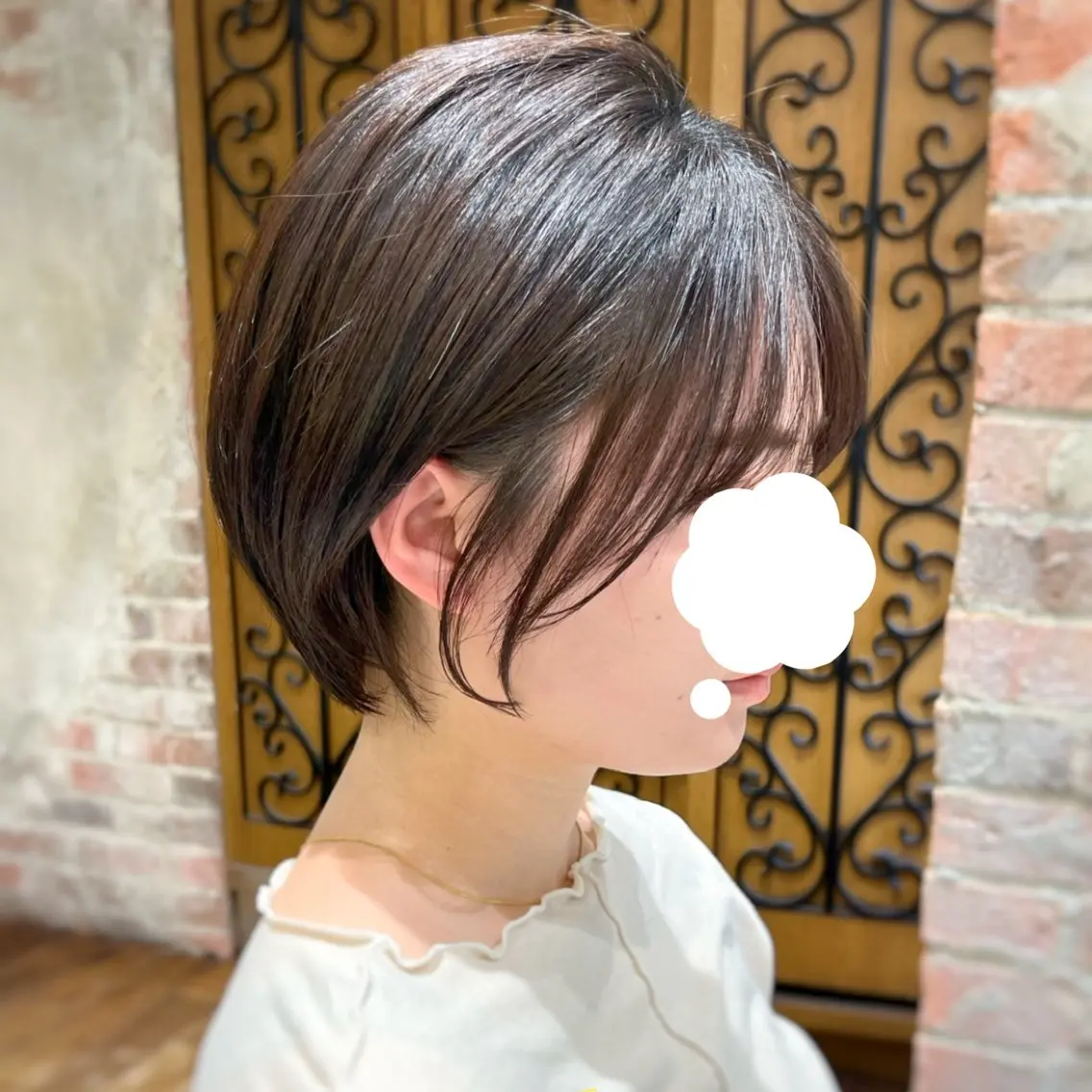 ショート カット トリートメント 💍新宿ショート 💍岩田莉奈のヘアスタイル