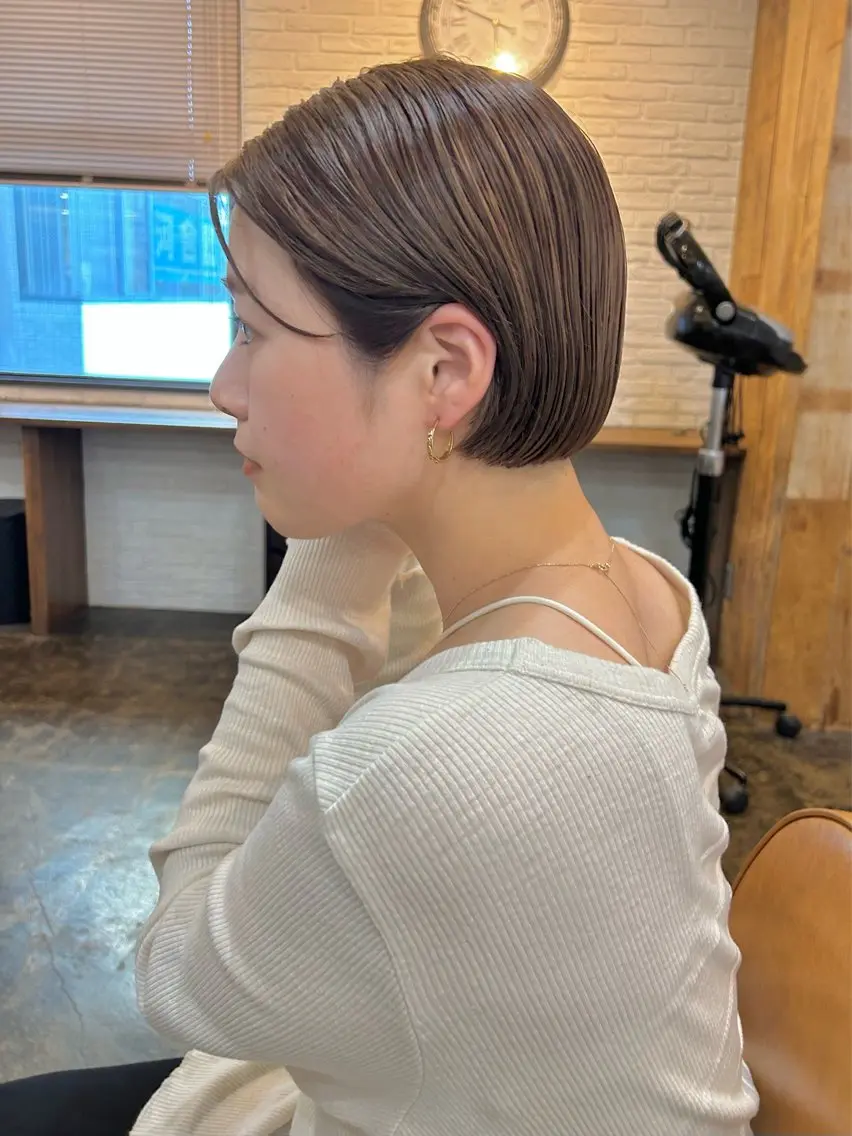 ショート カラー カット ヘアカラー 西原 大智のヘアスタイル