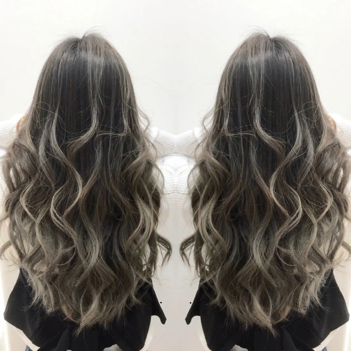ロング カラー VERDA KENのヘアスタイル
