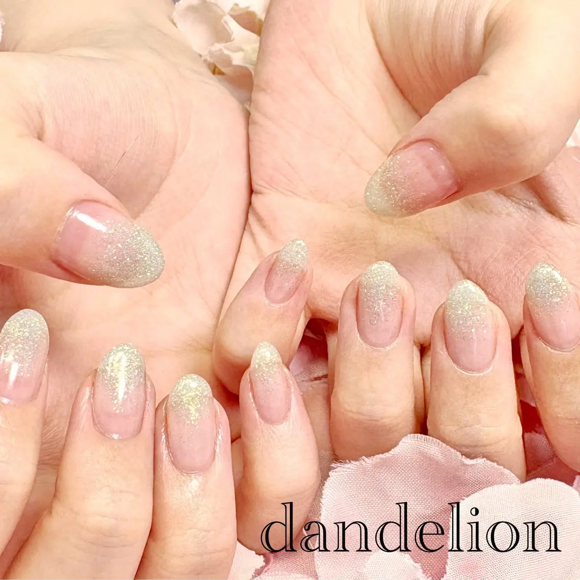 ネイル ハンドネイル ハンドケア dandelion ダンデライオンのネイルデザイン