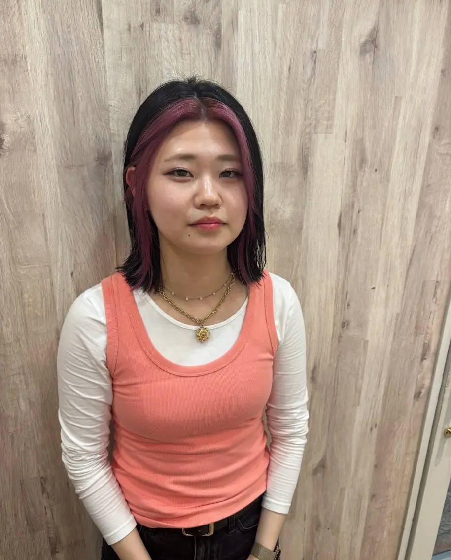 カラー 竹村 恵功代のヘアスタイル