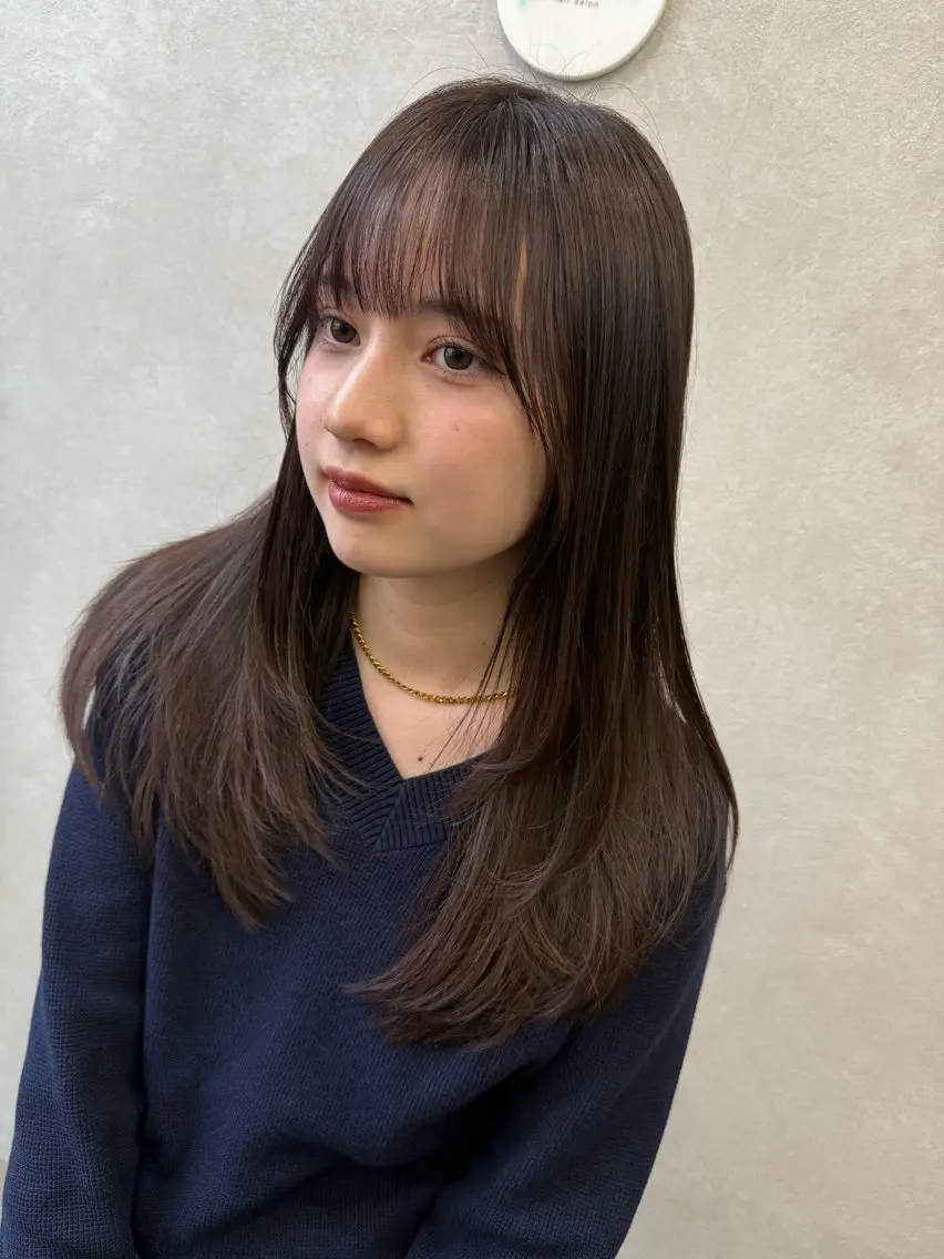 カット&髪質改善カラーの写真