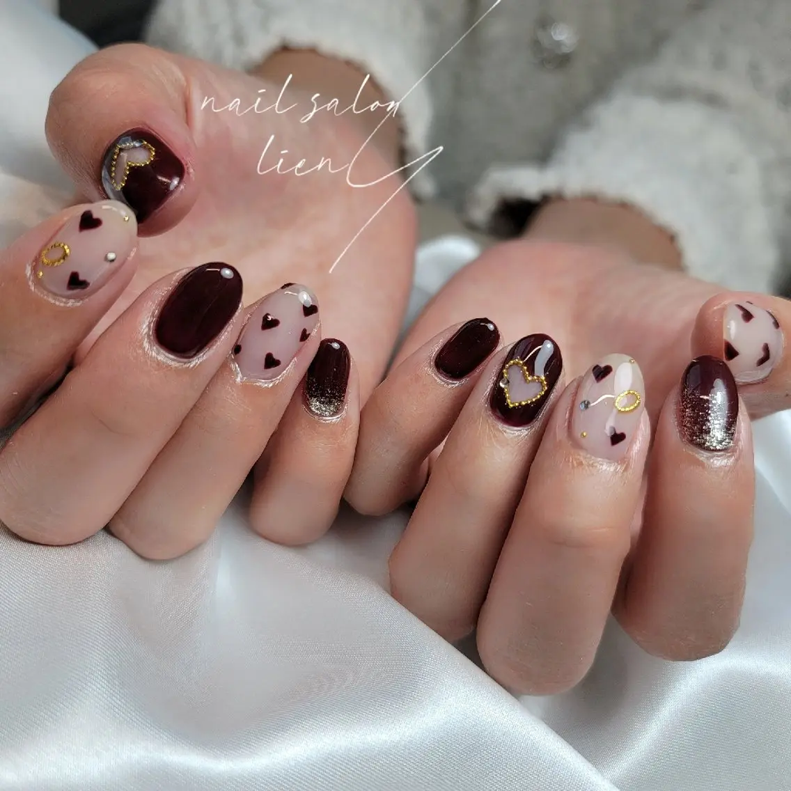 ネイル ハンドネイル プライベートサロン lienのネイルデザイン
