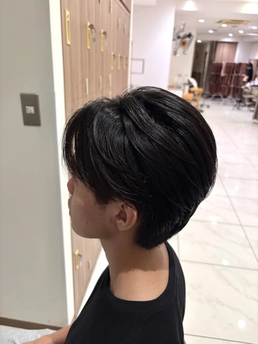 メンズ はのん 透明感カラー /韓国スタイルのヘアスタイル