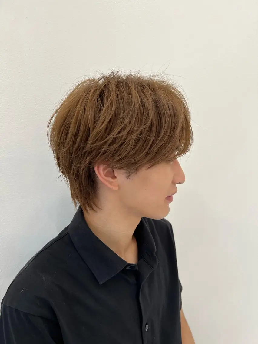 ショート カット パーマ 新井翼/銀座 メンズお任せくださいのヘアスタイル
