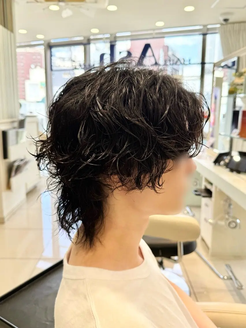 パーマ メンズ 【𝐀𝐬𝐡-池袋 】ひな💭🎀のヘアスタイル