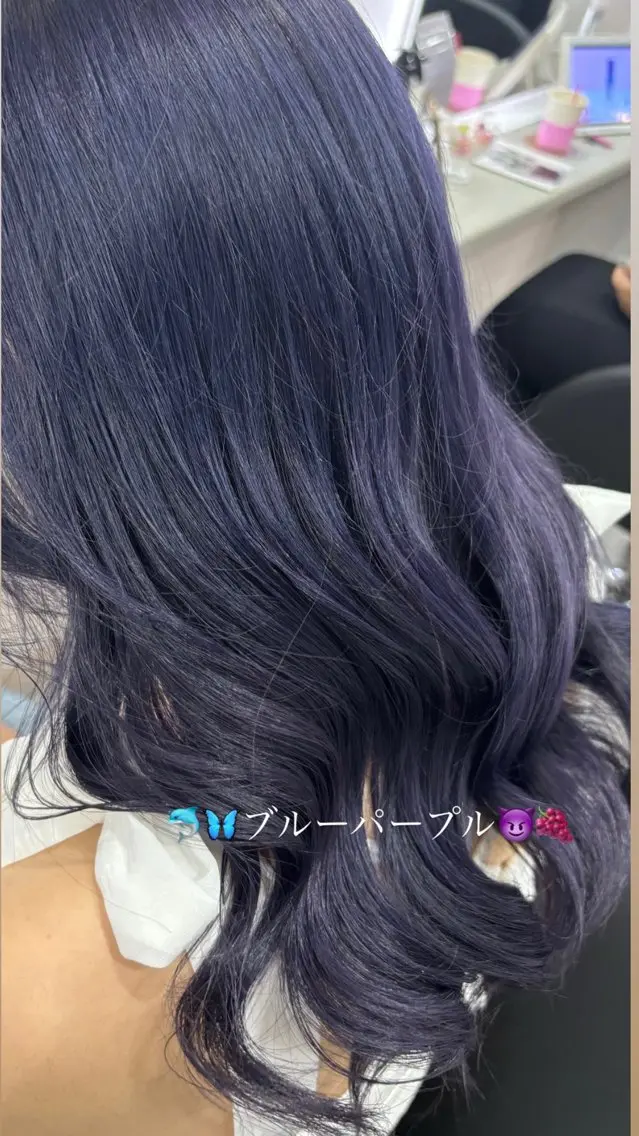 ロング 🥣ケアブリーチカ ラーTakato🥛のヘアスタイル