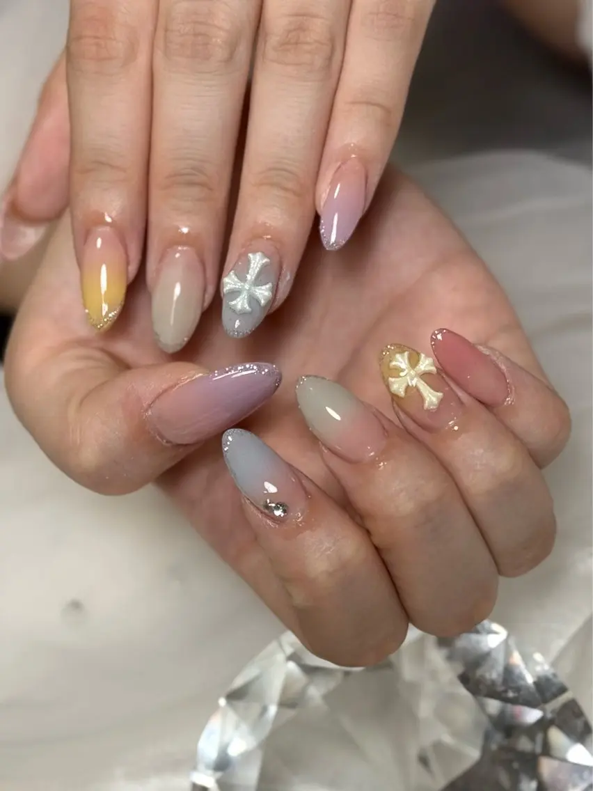 ネイル ハンドネイル salon luge あめ🍬のネイルデザイン