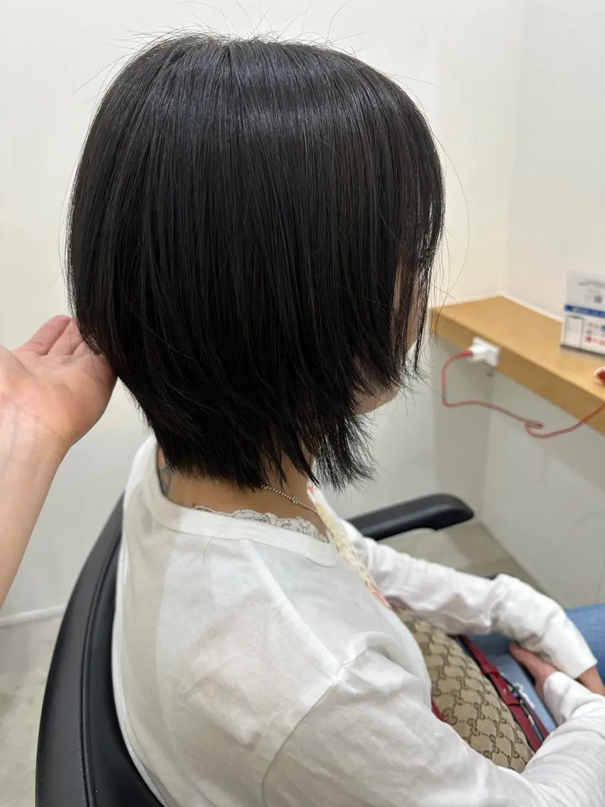 ショート カラー カット ヘアカラー トリートメント レイヤー/ヘアセット 💐nao.のヘアスタイル