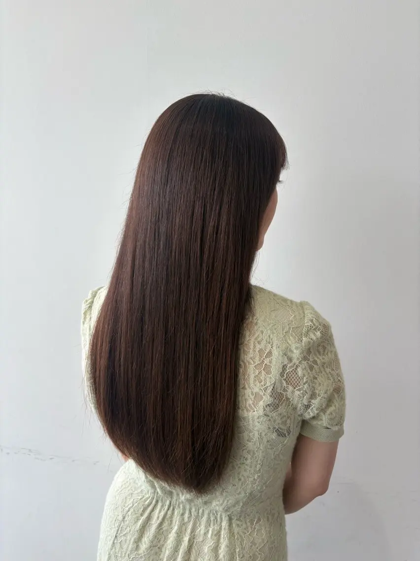 カラー アッシュ ベージュカラー ヘアカラー 谷口 萌瑛のヘアスタイル