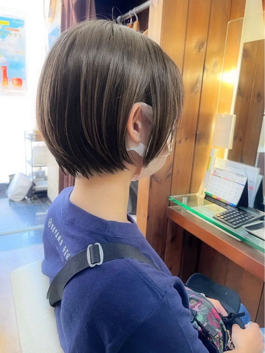 ショート ショートヘア カット 🦋ショートカット モデル紀輔🦋のヘアスタイル