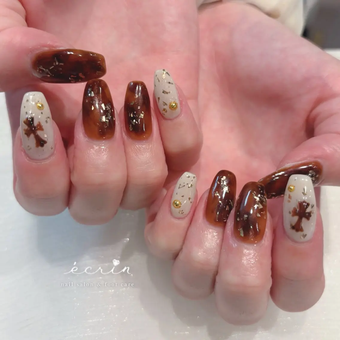 ネイル ecrin エクラン Haruka🌼のネイルデザイン