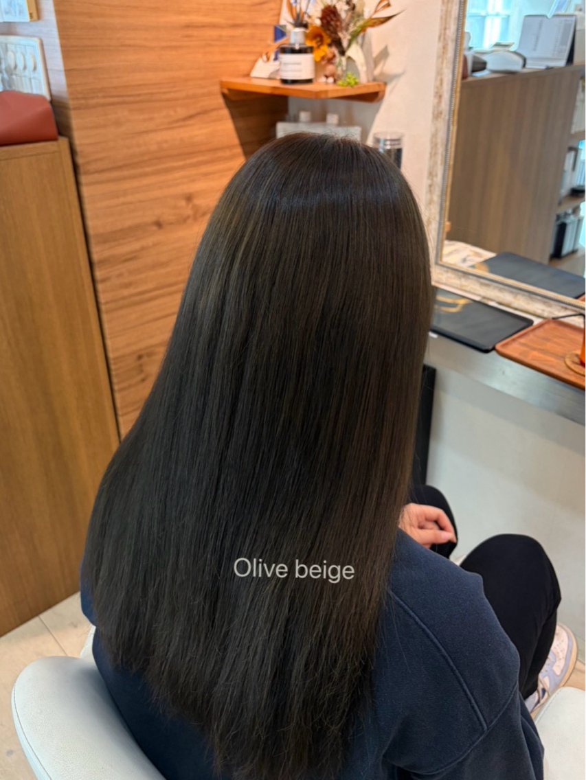 ロング ヘアカラー hair bonitaのヘアスタイル