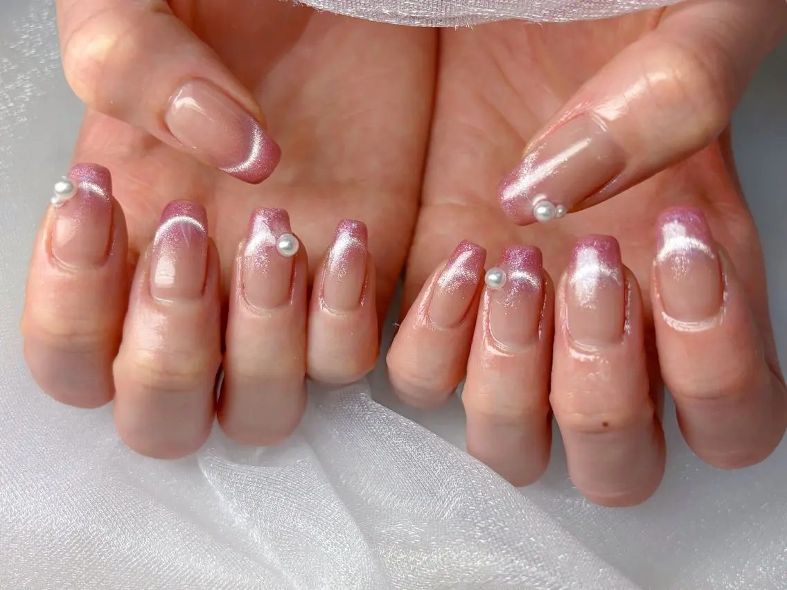 ネイル ワンホンネイル ハンドネイル Queennail 北堀江Yumiのネイルデザイン