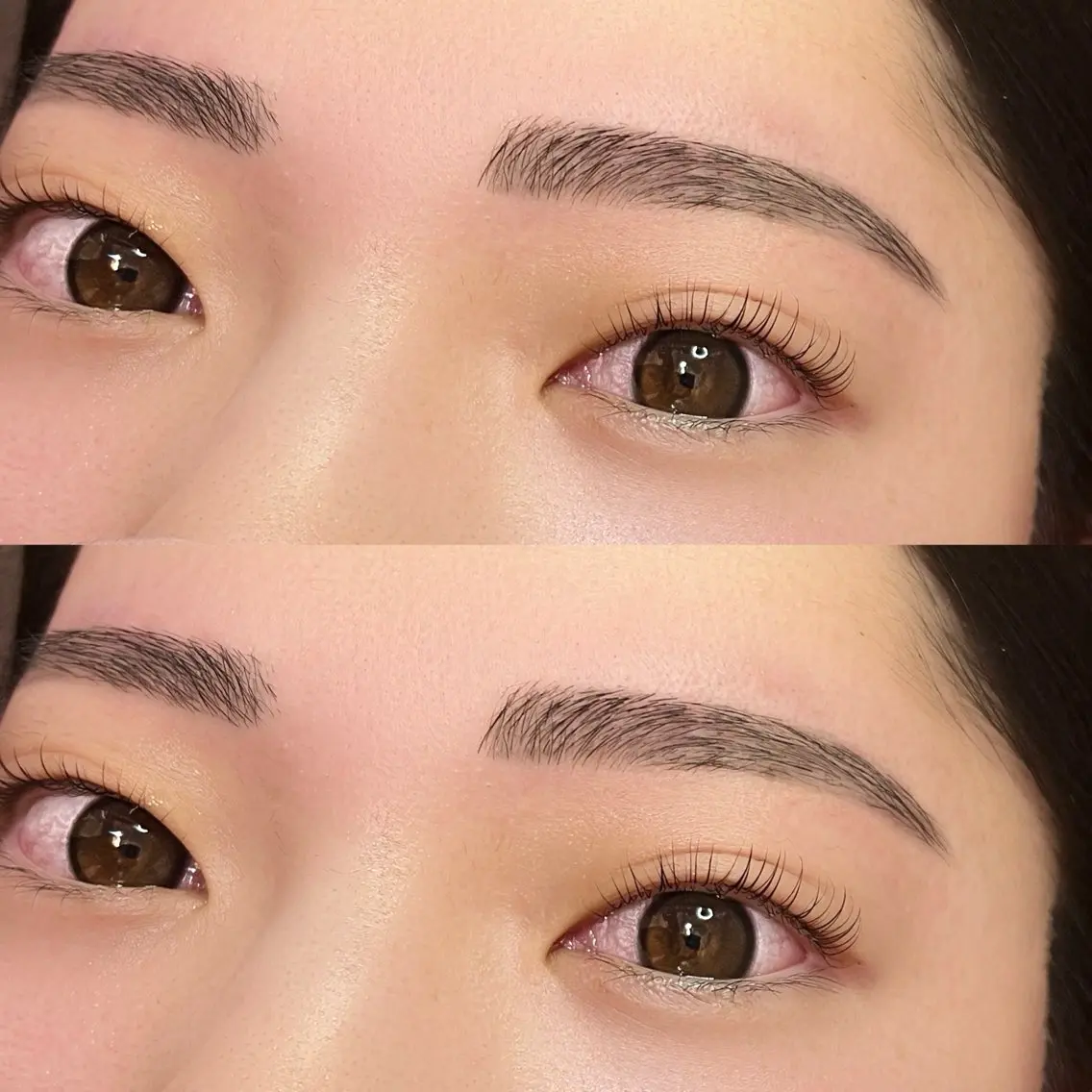マツエク・マツパ 束感まつ毛 パリジェンヌラッシュリフト まつげパーマ 一重×まつ毛パーマ ♡fein. beauty♡のマツエク・マツパデザイン