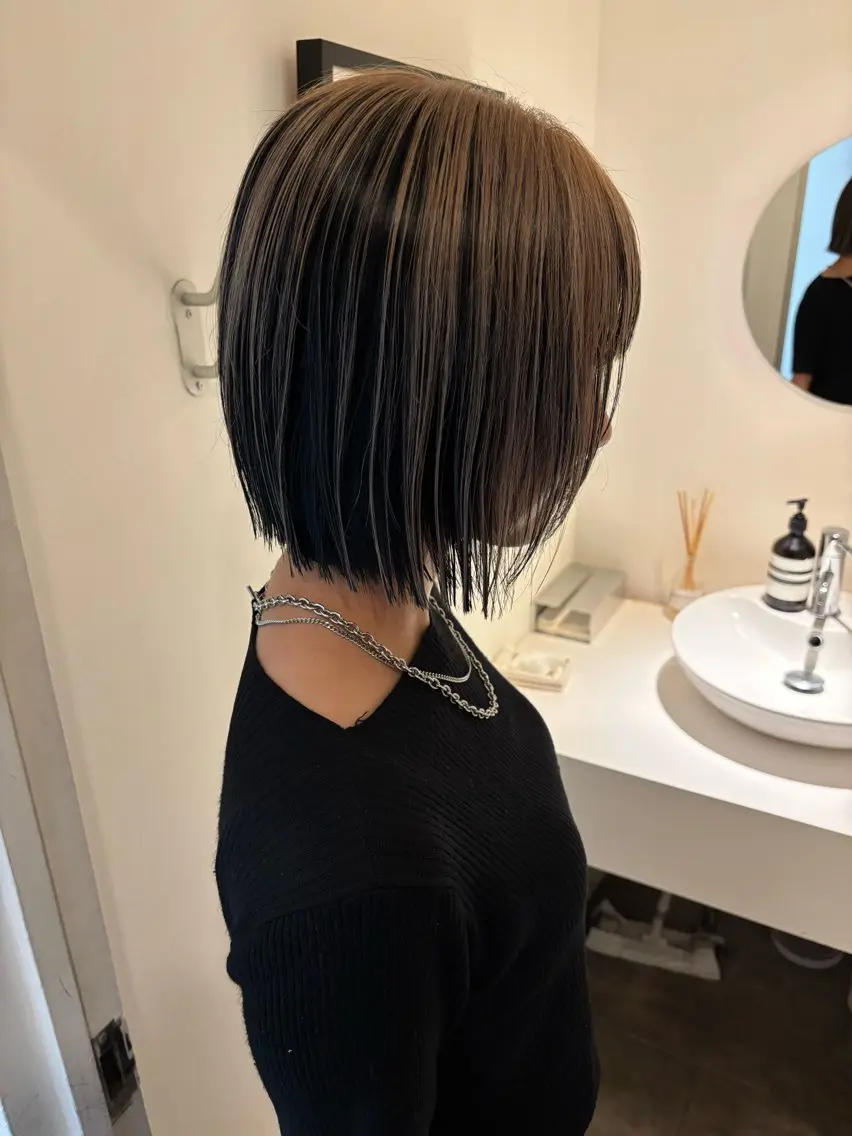 ショート ヘアカラー 🍄Kurumi🍄 visionのヘアスタイル