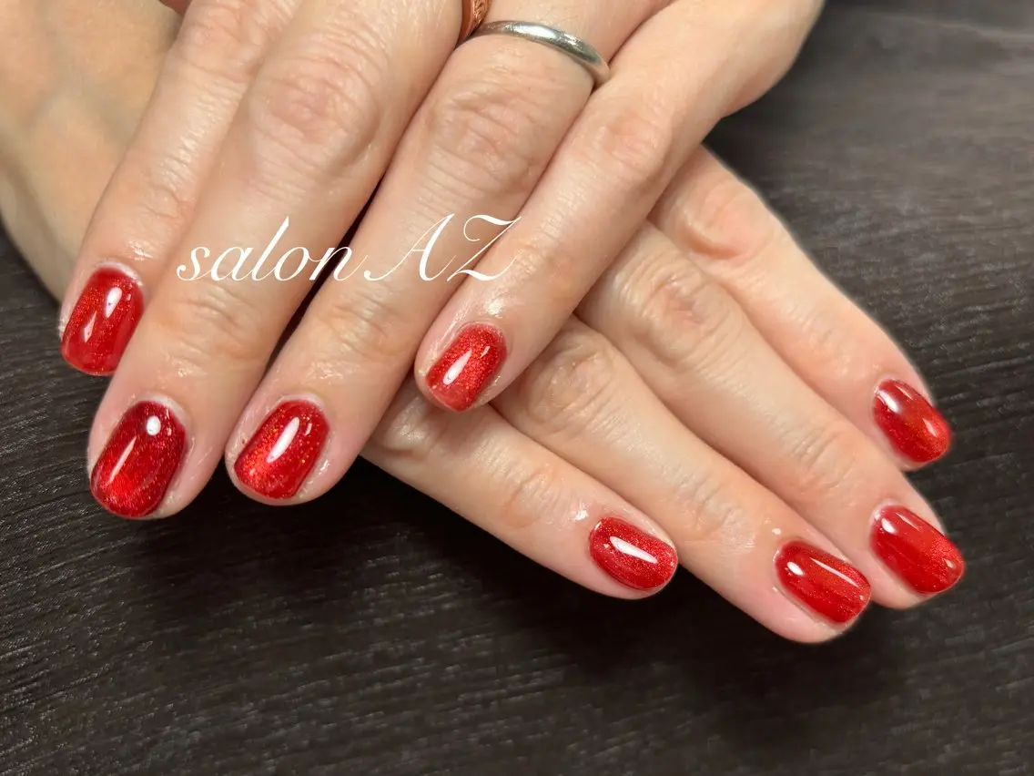 ネイル アートネイル 長さ出し フットネイル フレンチネイル ジェルネイル ハンドネイル salon AZのネイルデザイン