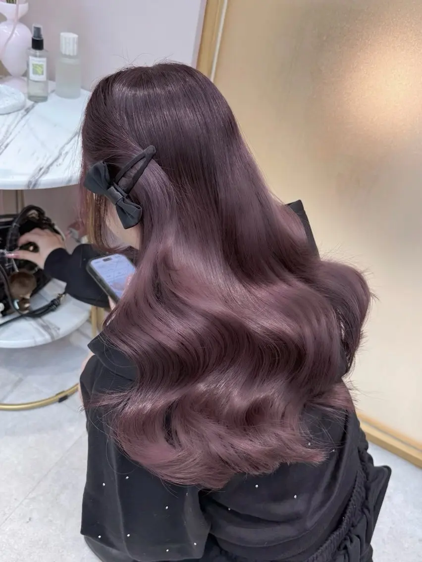 カラー ヘアカラー トリートメント 𝐚𝐥𝐛┊︎ Honoka🎀のヘアスタイル