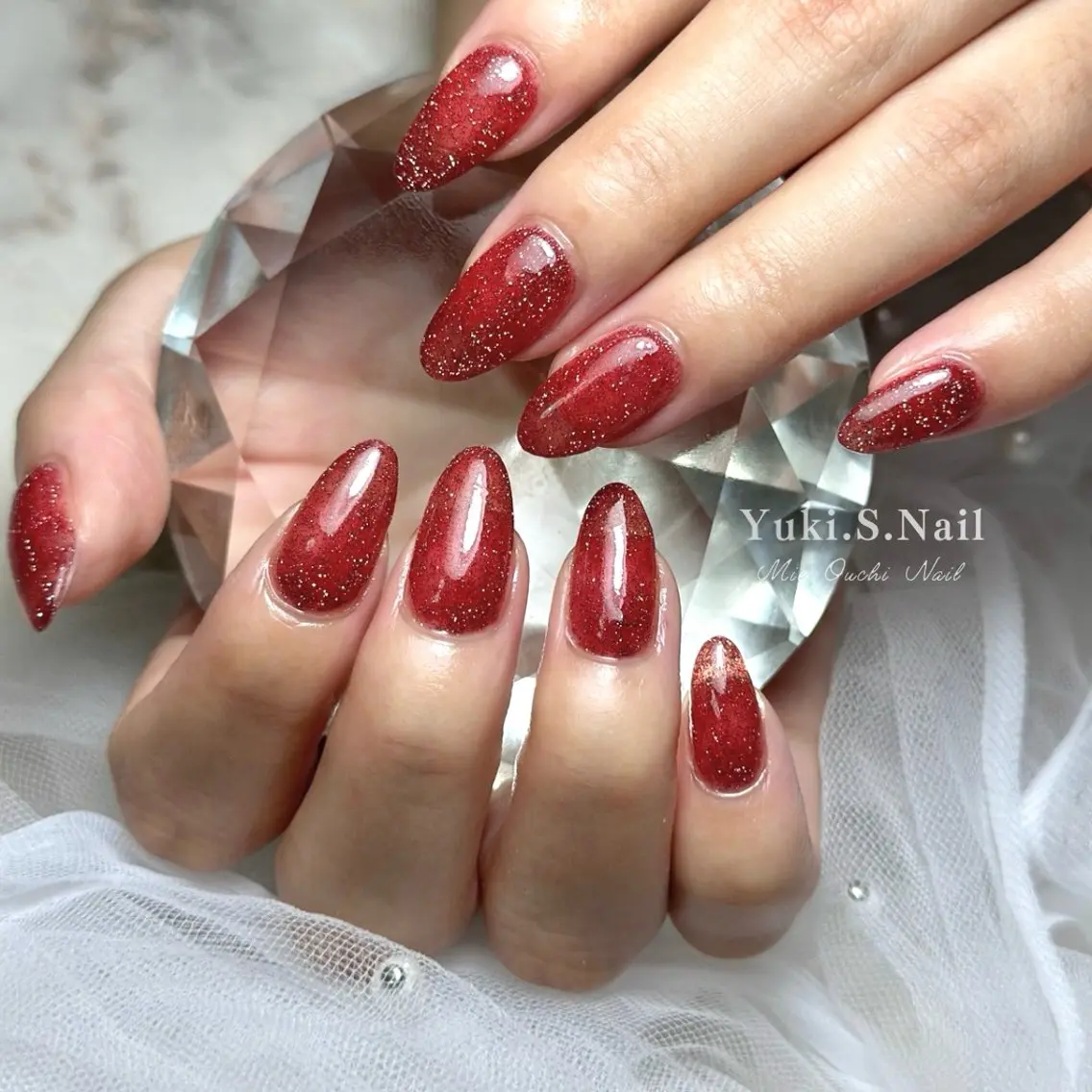 ロング ハンドネイル Yuki S.Nailのネイルデザイン