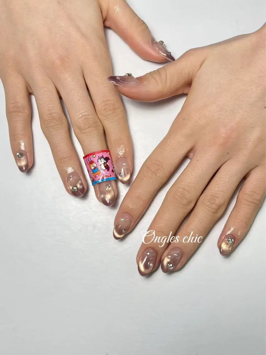 ネイル ハンドネイル ongles chicのネイルデザイン