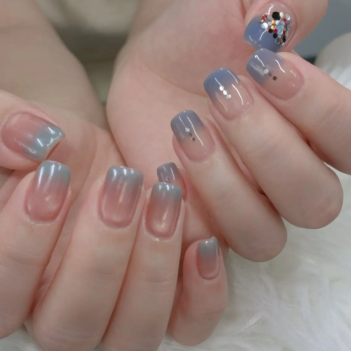 ネイル ハンドネイル ハンドケア DuLi Blinkのネイルデザイン
