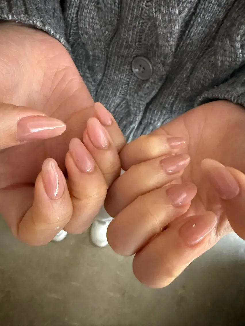 ネイル クリアネイル フラッシュネイル フレンチネイル ジェルネイル マグネットネイル Reillynail みさきのネイルデザイン