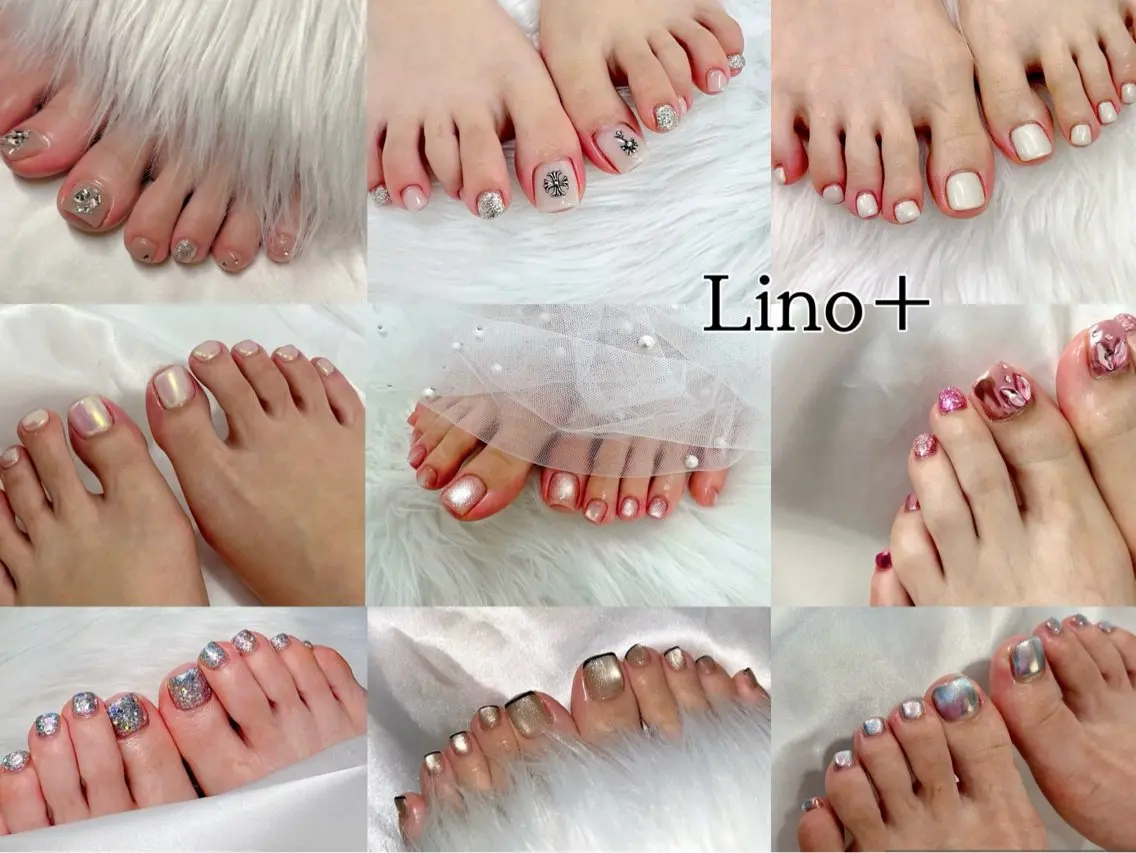 ネイル フットネイル Lino+ ネイル&よもぎ蒸しのネイルデザイン