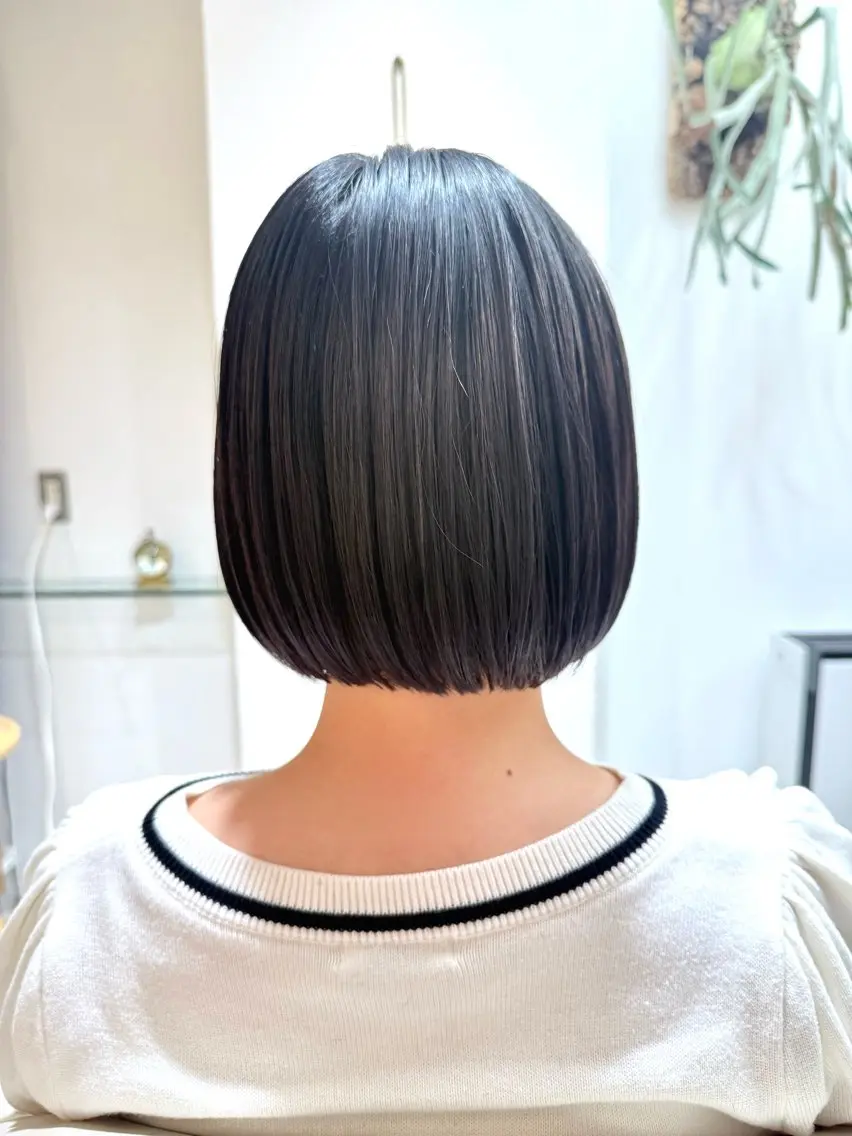ショート カラー カット ヘアカラー トリートメント 安永 涼のヘアスタイル