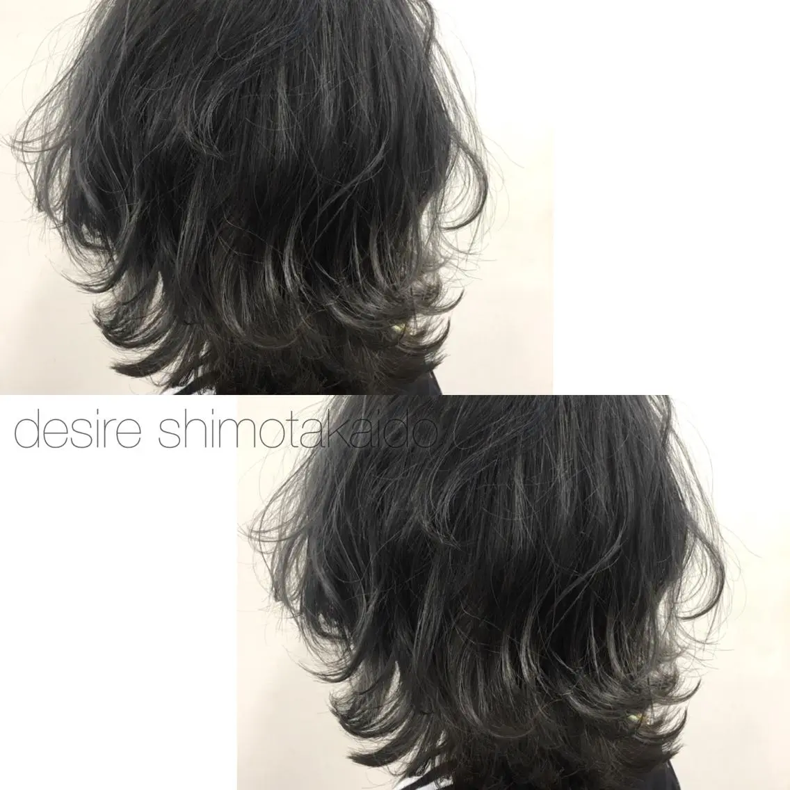 ミディアム カラー 薄田 珠美のヘアスタイル