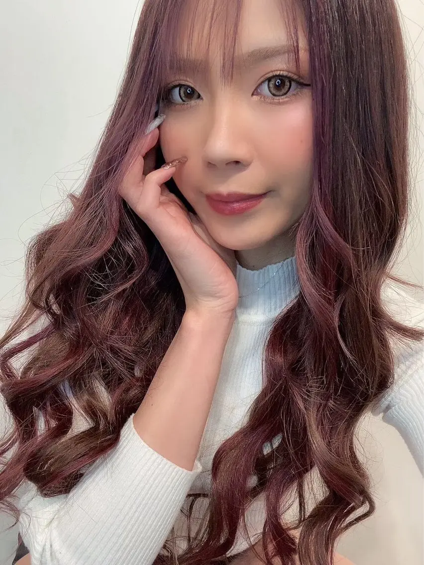 ロング カラー 🫧透明感カラー🫧 海田駅❄️Nao❄️のヘアスタイル