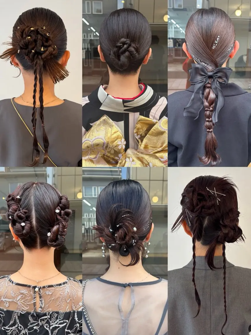 ロング ヘアセット 🌈トップデザイナー 金沢駅近nanamiのヘアスタイル