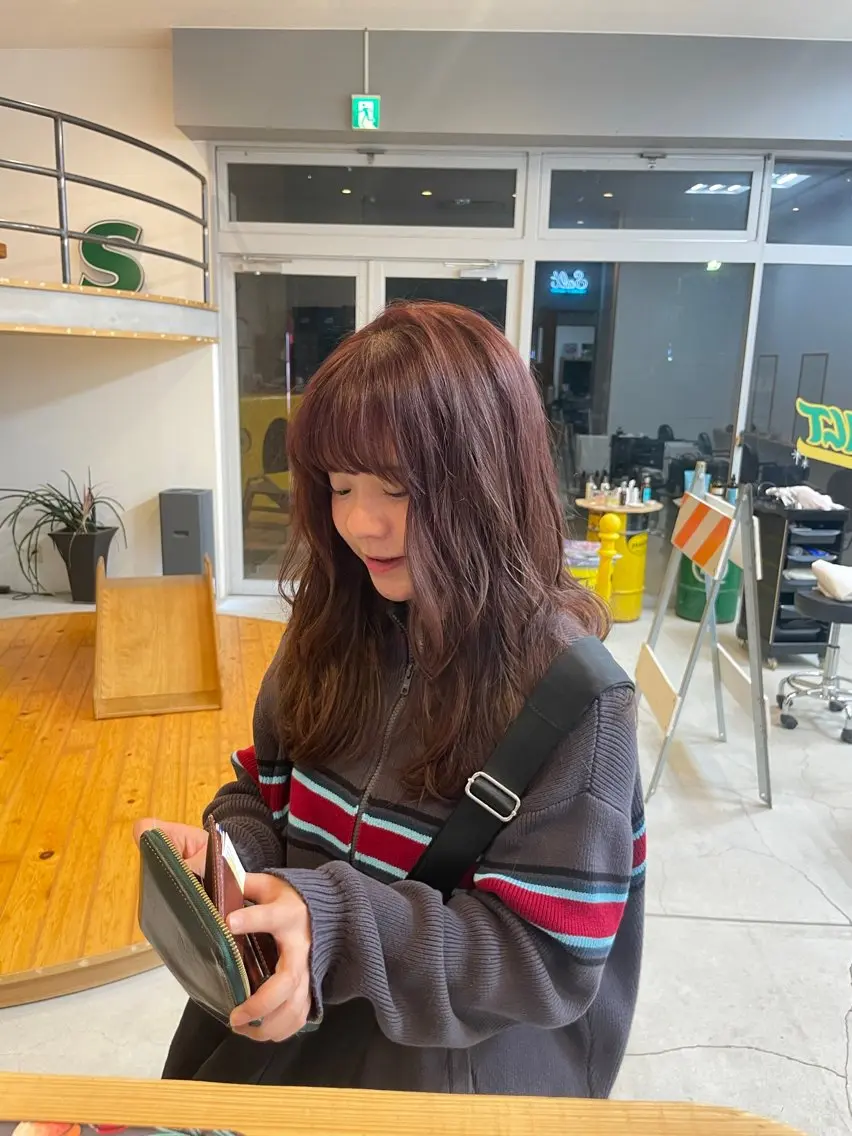 カラー YURiA レイヤー🫧のヘアスタイル