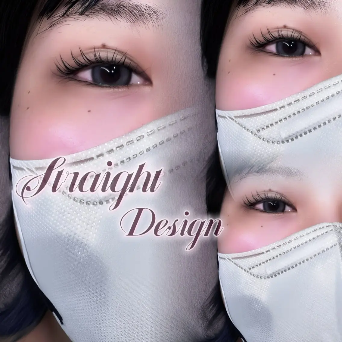 マツエク・マツパ ナチュラル fein. 💎のマツエク・マツパデザイン