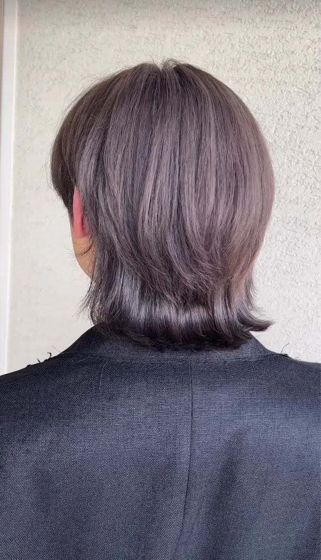 ショート カラー メンズ GRAN LUSSO 【MIHARU】のヘアスタイル
