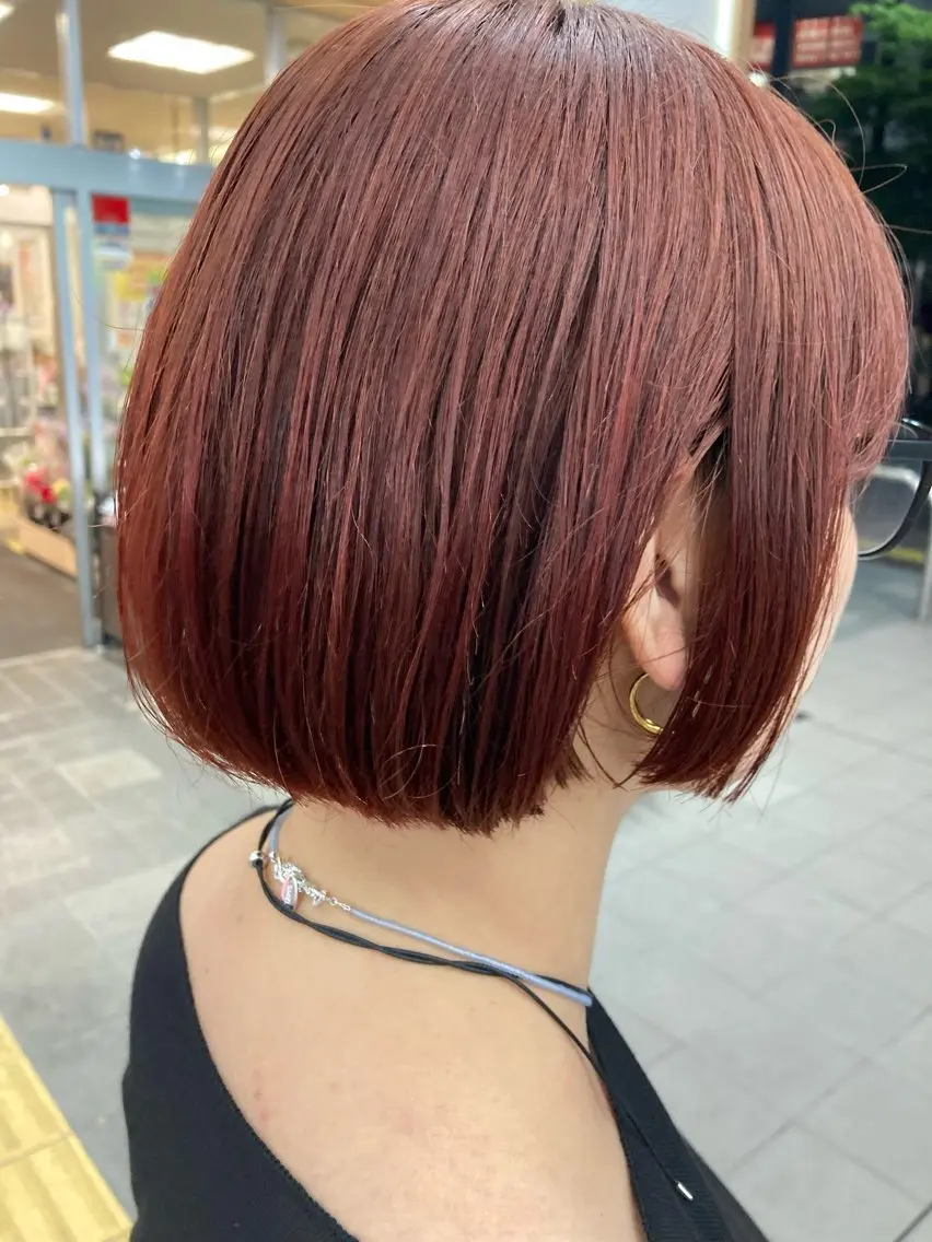 ショート カラー カット ヘアカラー ヘッドスパ レイヤーカット/ かずやのヘアスタイル