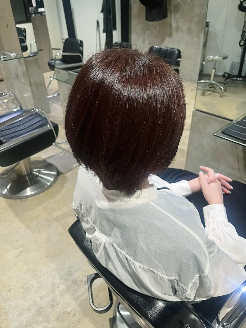 ショート カラー 長野 美沙のヘアスタイル
