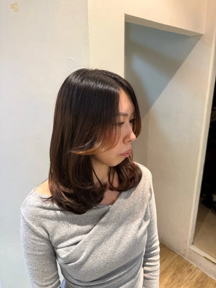 ミディアム Meguro/ レイヤーカット⭐️のヘアスタイル