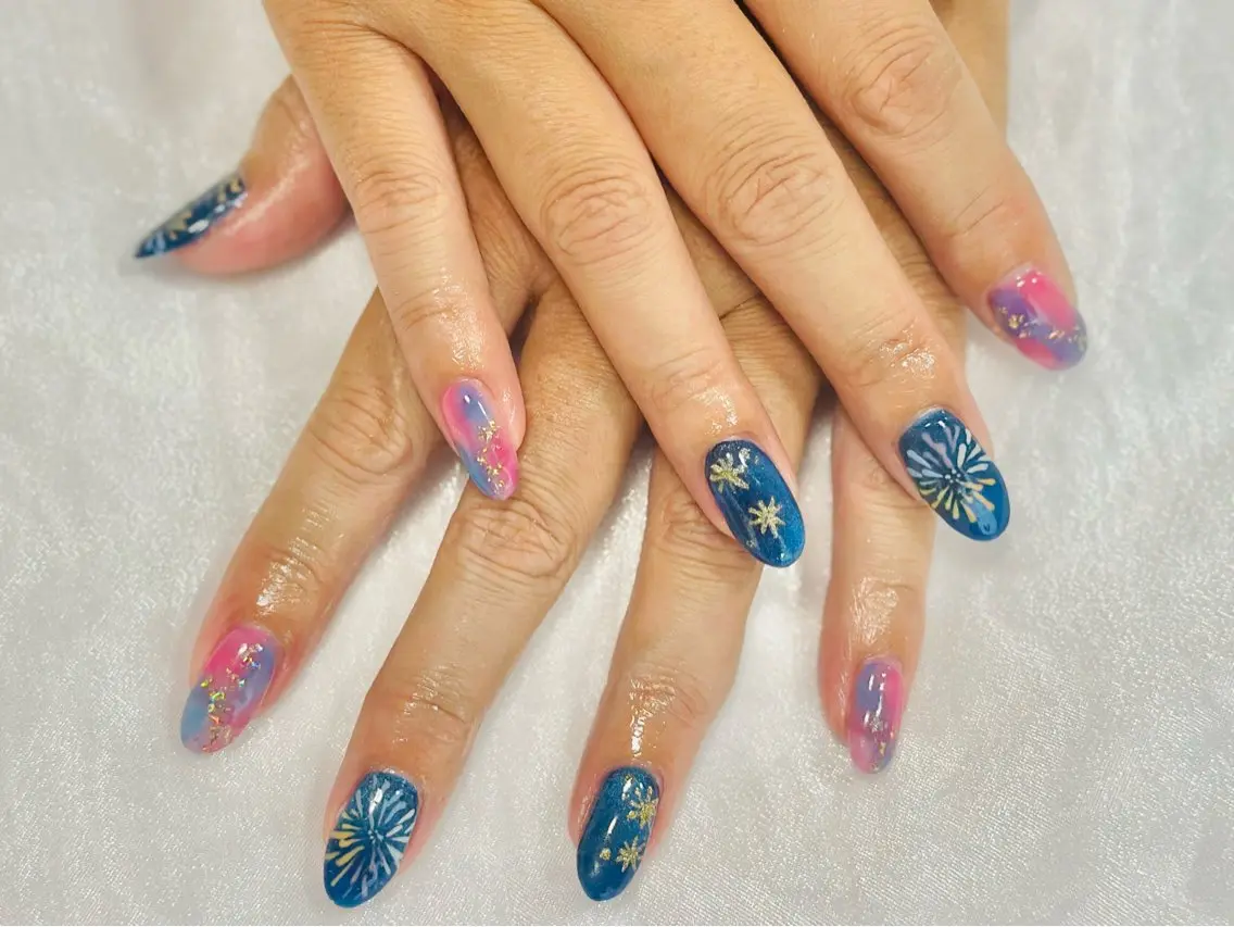 ネイル 持ち込み nailsalon oluoluのネイルデザイン