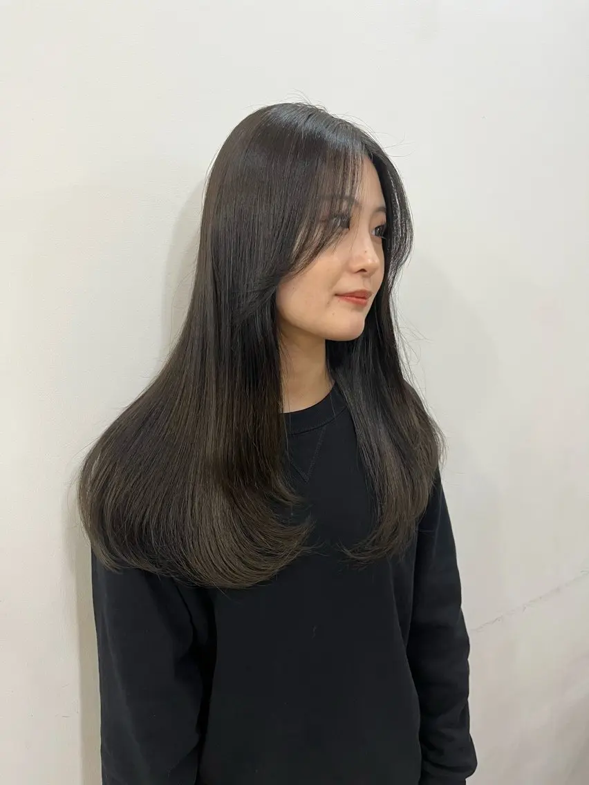 ロング カラー riko .のヘアスタイル
