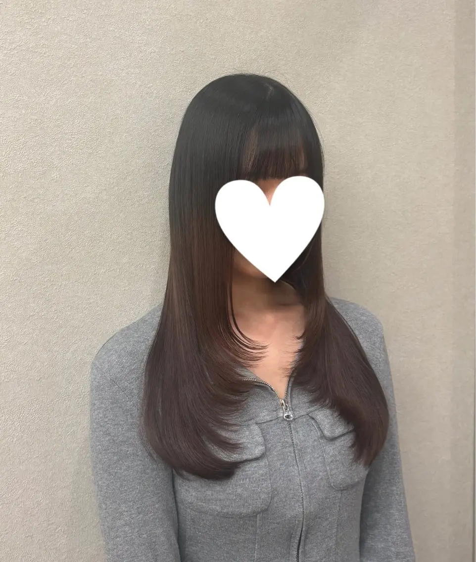 ロング カット ふうか🩰 /暖色カラー💖のヘアスタイル
