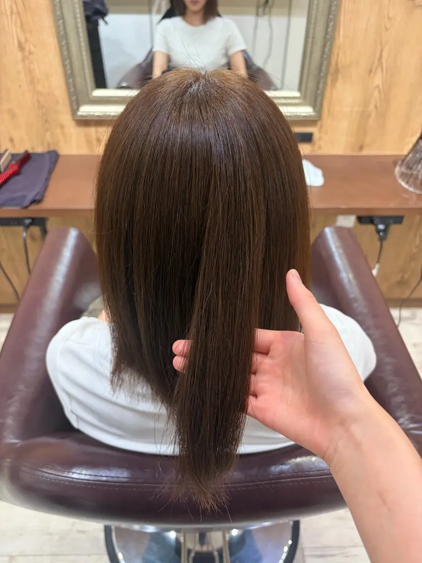 カラー さくら /透明感カラー🎀✨のヘアスタイル