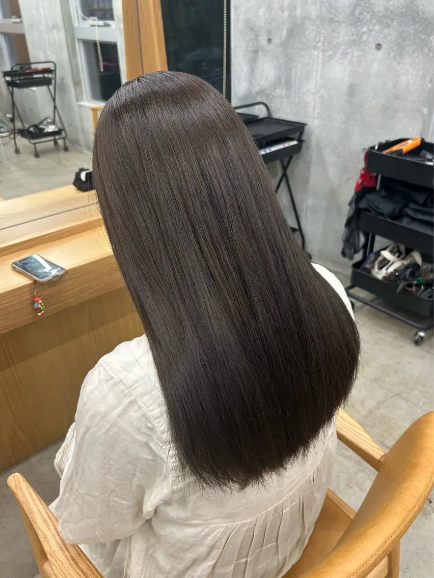 ロング カラー トリートメント suzuno / 原宿のヘアスタイル