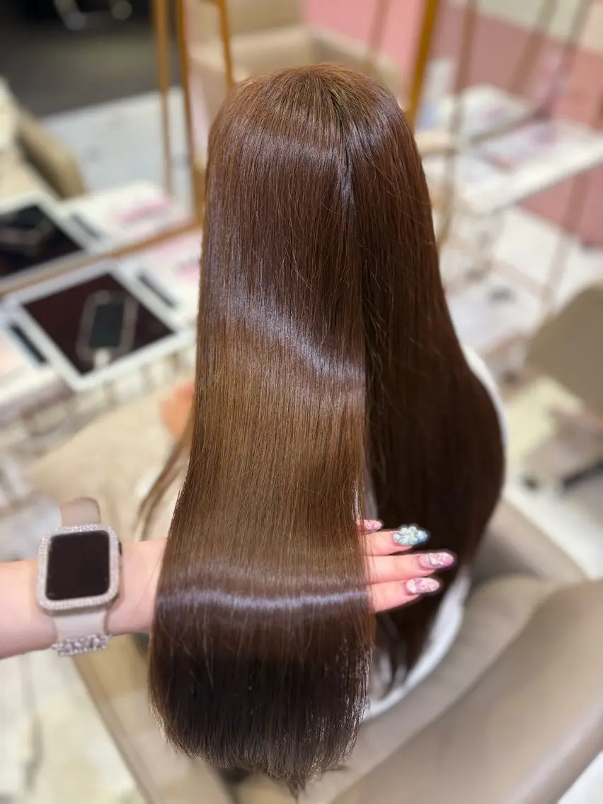 ロング カラー ロング トリートメント 💗Ayaka💗 愛されモテカラー🎀のヘアスタイル