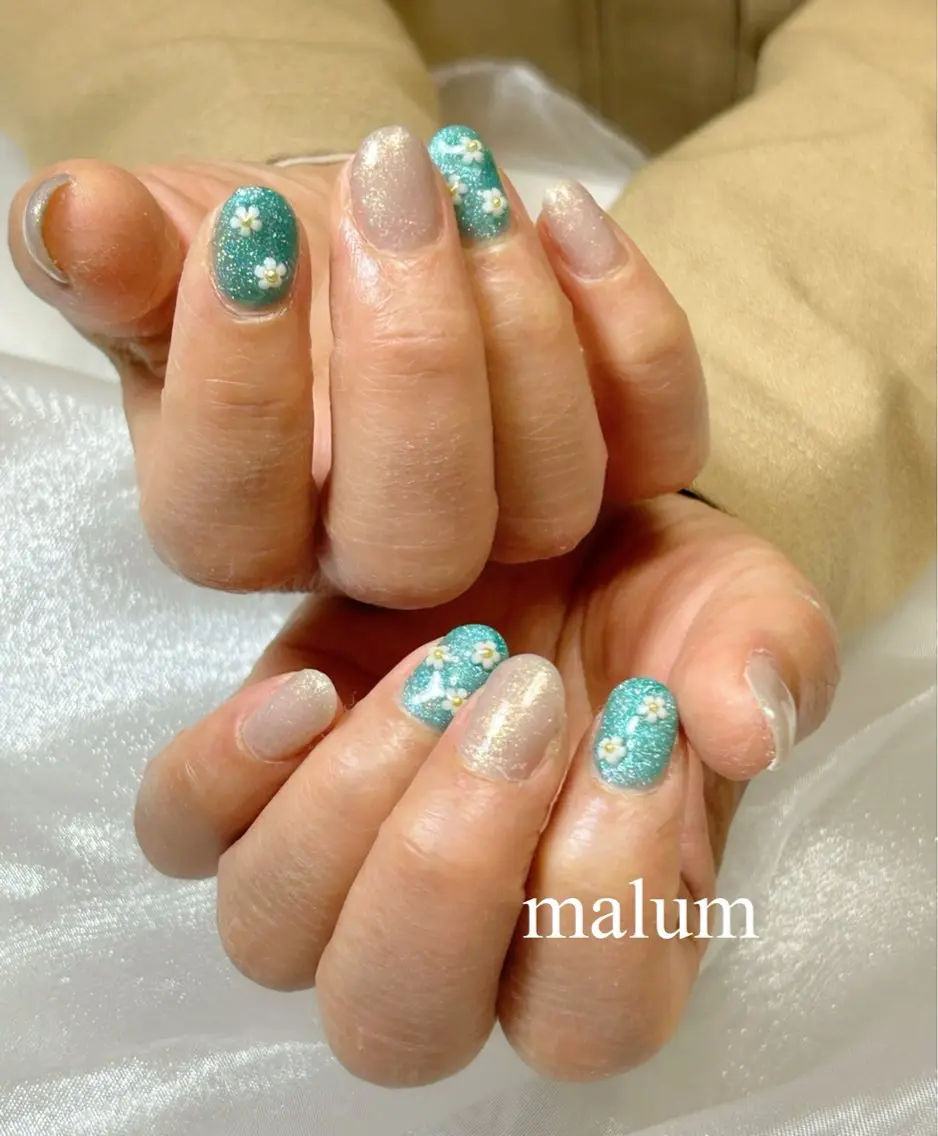 ネイル ハンドネイル malum nailのネイルデザイン