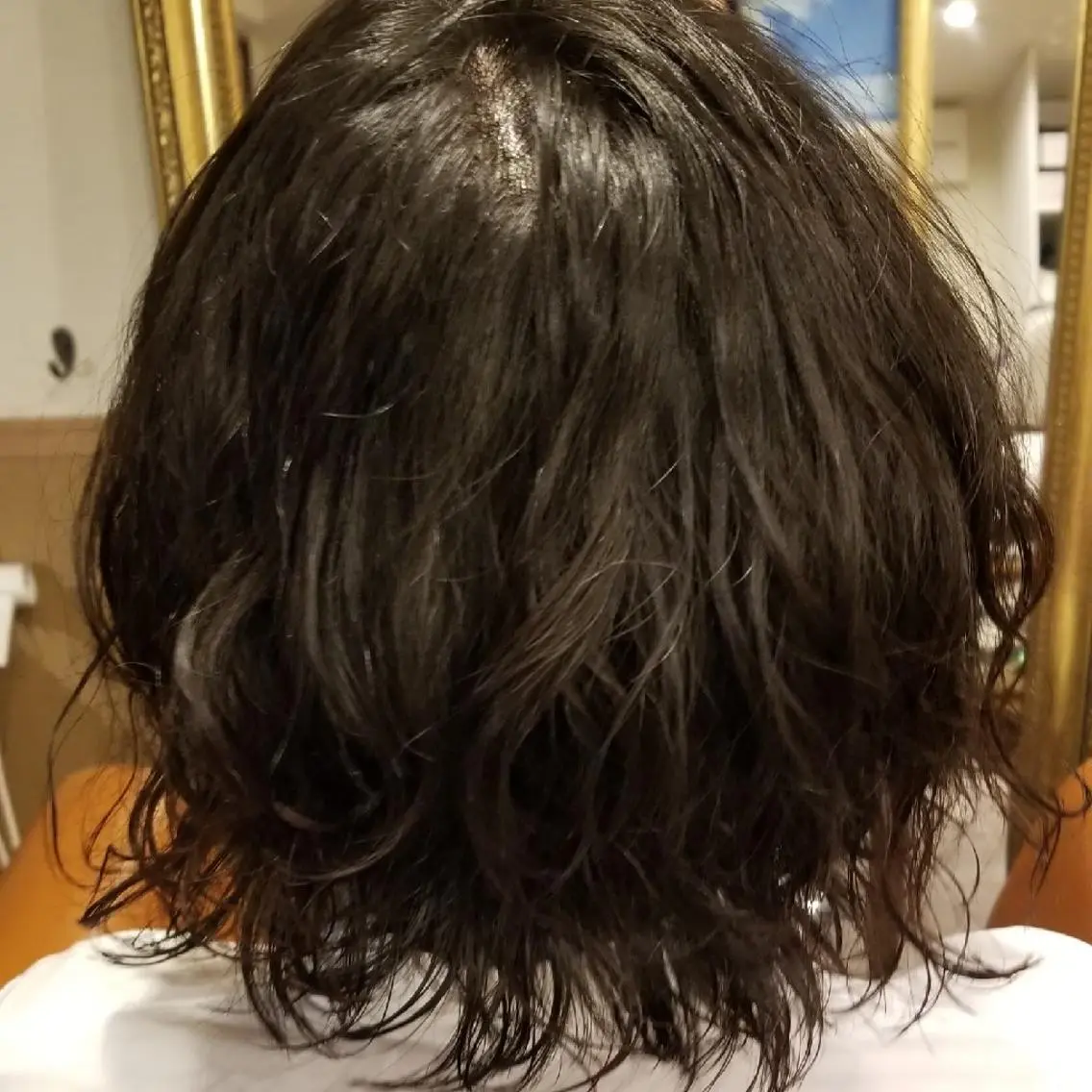 ショート パーマ 外国人風カラー レイヤーカット カット パーマ spa hair ark 富井直美のヘアスタイル